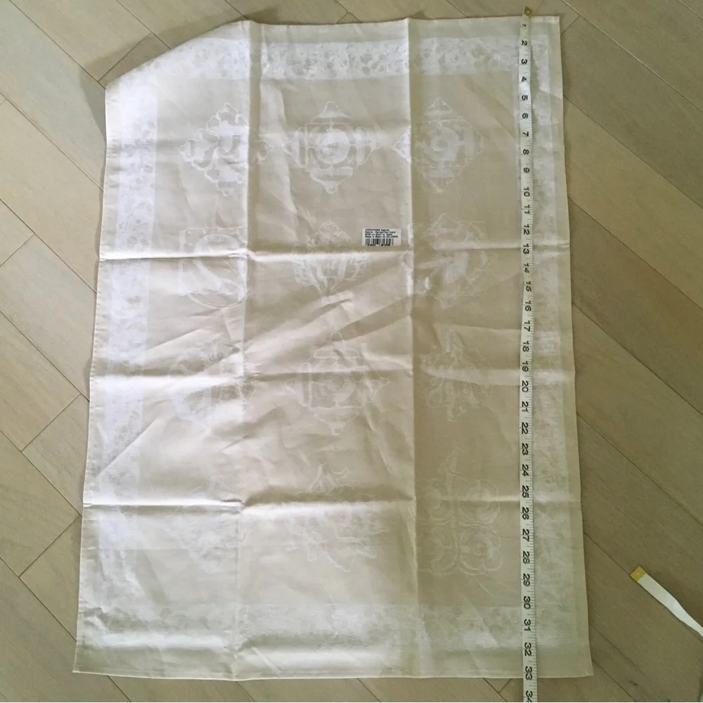 Yves Delorme linen tea towel NWT